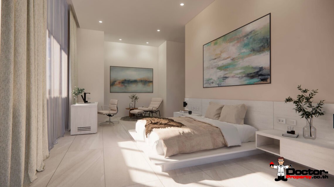 Luxury 5 Bedroom Sea View Villa in Bang Rak, Koh Samui – For Sale